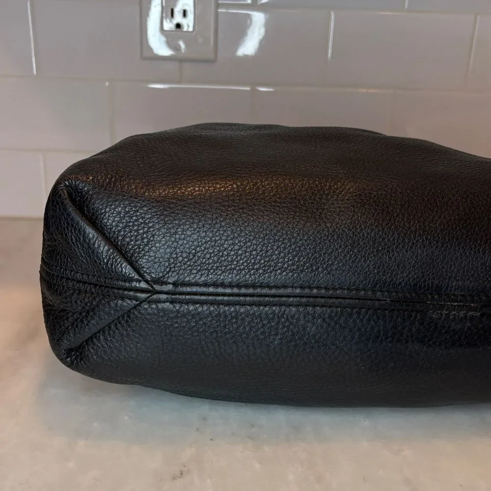 Michael Kors Purse Leather Handbag Camden Large Pebbled Hobo Pocketbook Bag